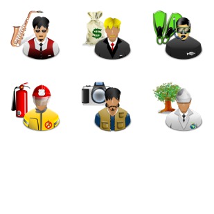 XMAC Jobs icon sets preview