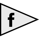 social, logo, flags, facebook icon