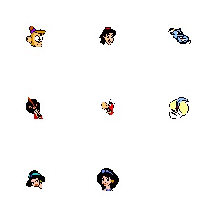 Aladdin icon sets preview