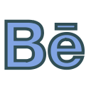 be, letter, brand icon