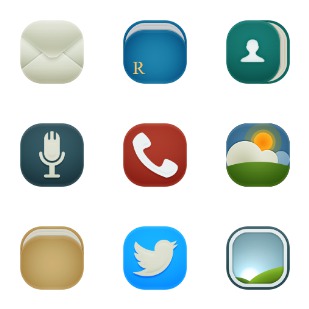 Space Odading icon sets preview