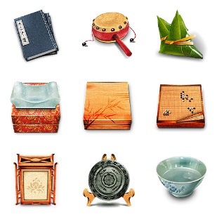Kidaubis Chinese Wind icon sets preview
