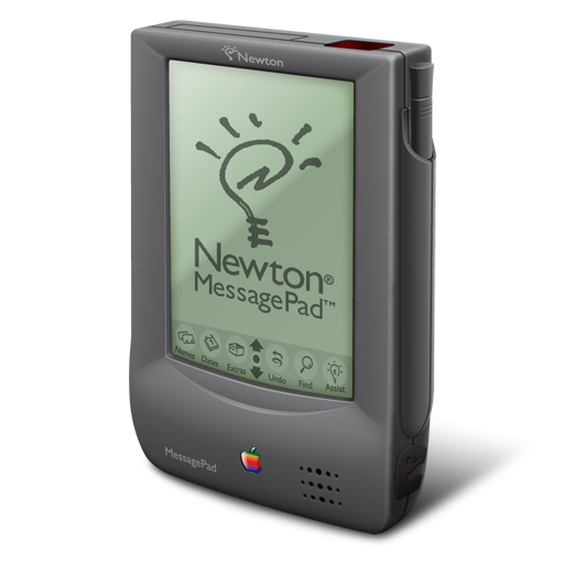 newton, apple icon