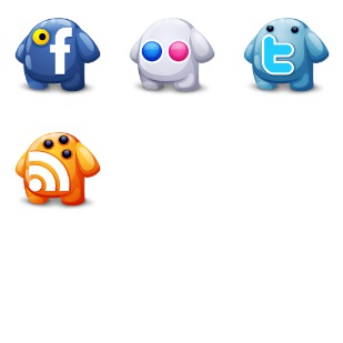 Social Creatures icon sets preview