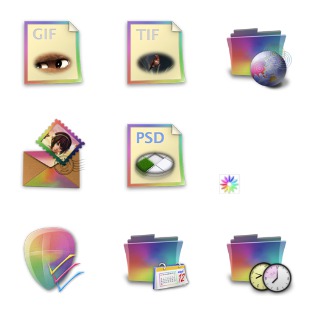 Colorabo icon sets preview