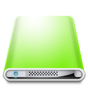 Drives Colours Light Green icon