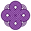 purpleknot,knot,knotting icon