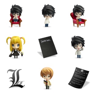 Death Note icon sets preview