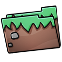 Folder, Grass icon