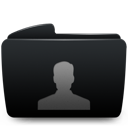 folder, user icon