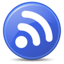 Feeds Blue 256x256 icon