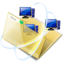 network, folder icon