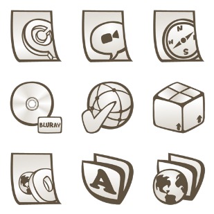 KOMIK icon sets preview