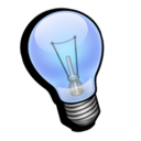 bulb, idea, light icon