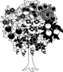 fruits tree icon