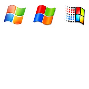 Windows System Logo icon sets preview