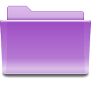 places folder violet icon