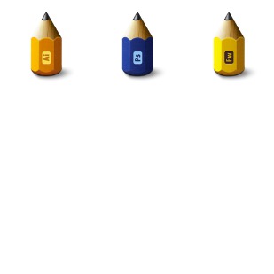 Adobe Pencils icon sets preview