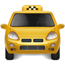 Taxi, Yellow icon