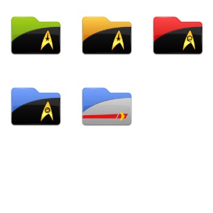 Refresh Trek icon sets preview