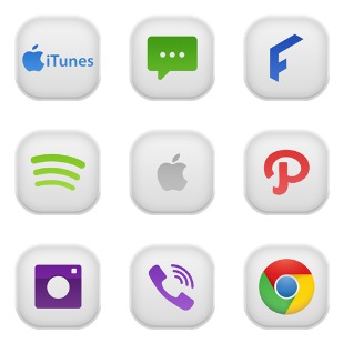 Light icon sets preview