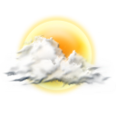 cloudy partly icon