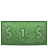 currency, dollar, cash, money, one dollar, coin icon