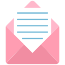 open, mail, document, envelope icon