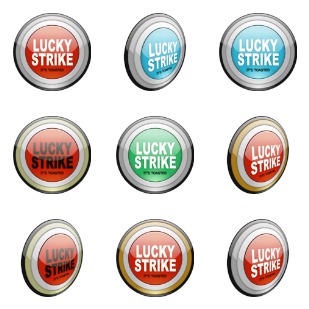 Lucky Strike icon sets preview