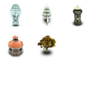 Lovely Bones icon sets preview