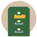 papers, storage, documents, folder, office, filing icon