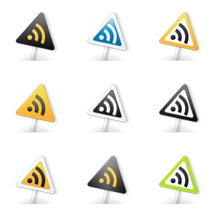 RSS Feed icon sets preview