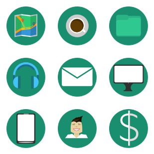 Minimal Utility icon sets preview