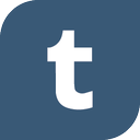 tumblr, social media icon