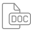 doc, document, file icon