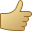like, recommend, thumbs up, hand icon