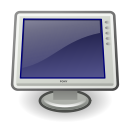 video, display icon