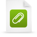 green, file, document, paper icon