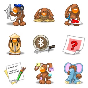 Xrabbit icon sets preview