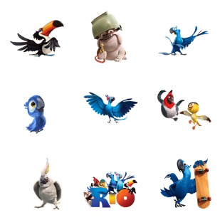 Rio Film icon sets preview
