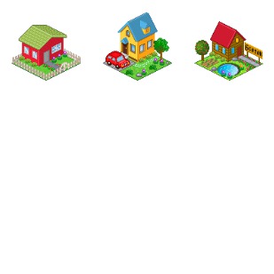Pixel House icon sets preview