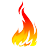 burn, fire, warm, hot, flames icon