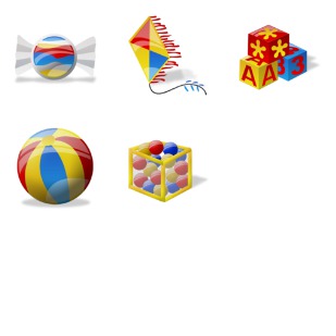 Tiny Kids icon sets preview