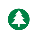 collection, trees, tree, recycle, christmas tree icon