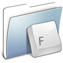 Graphite Smooth Folder Fonts icon