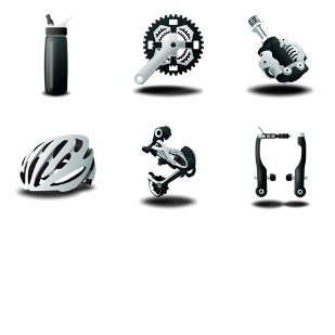 Mountain Bike icon sets preview