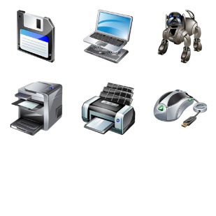 Real Vista Gadgets icon sets preview