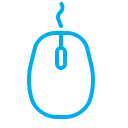 mouse, device, hardware, computer, controller icon