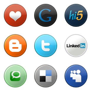 Social Media Icons 2.0 icon sets preview