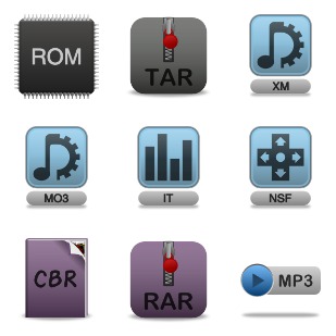 Crunk - Filetype icon sets preview